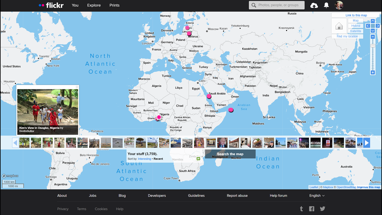 2022 flickr map