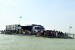 Crossing the Senegal River, the natural border between Mauritania and Senegal